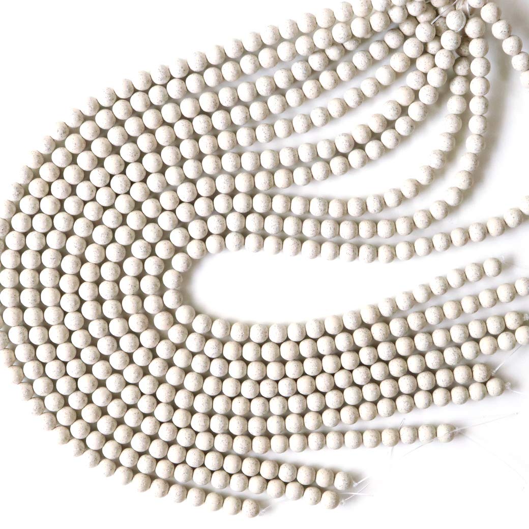 Amazon.co.jp: [GOLD STONE] 北投石 一連 ビーズ 40cm 台湾産 マイナス